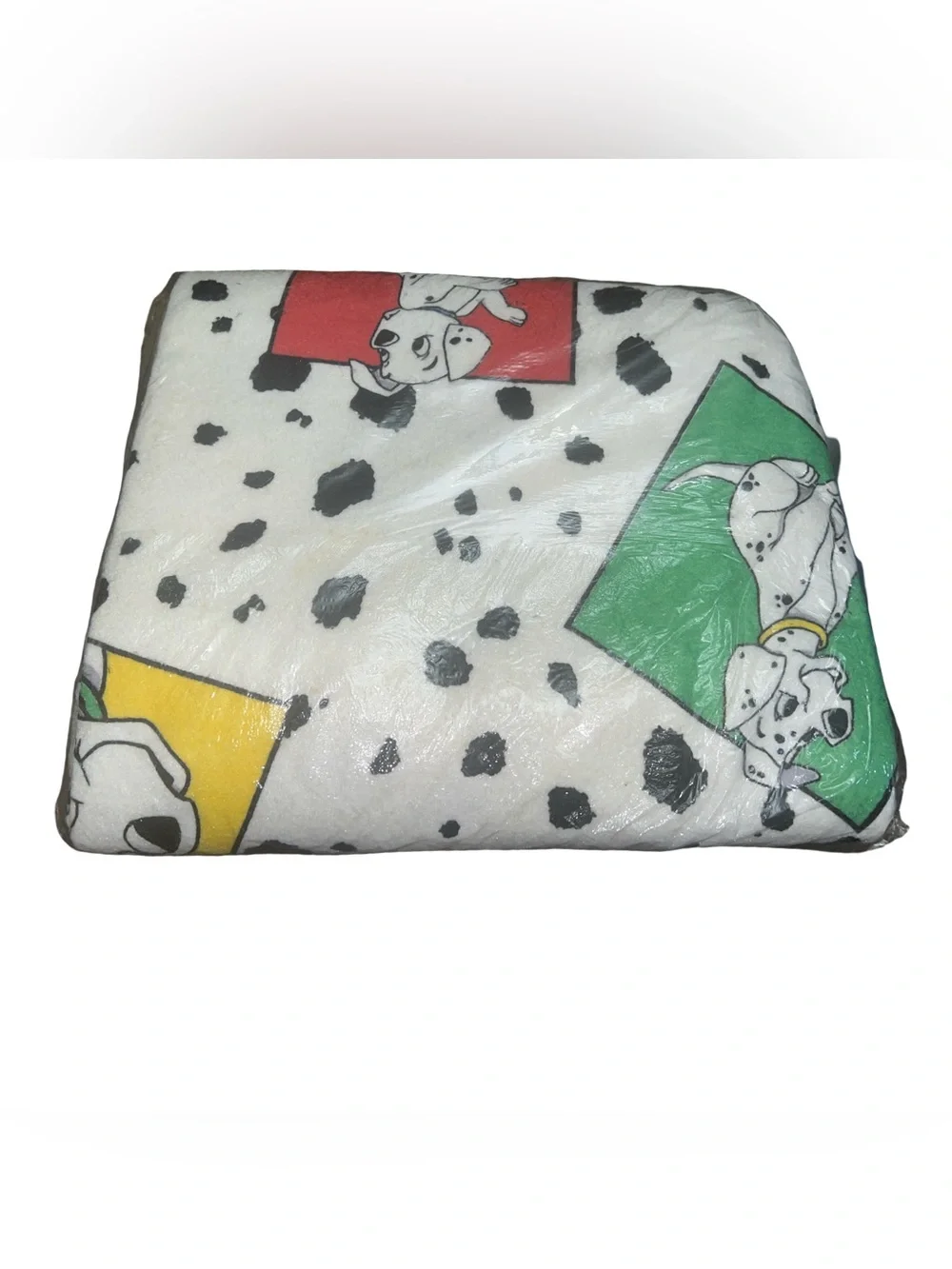 Vintage 101 Dalmatians Disney 90’s  Satin Trim Blanket 72